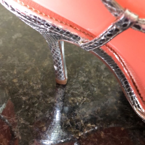 Nina silver sandal heel - Picture 3 of 8